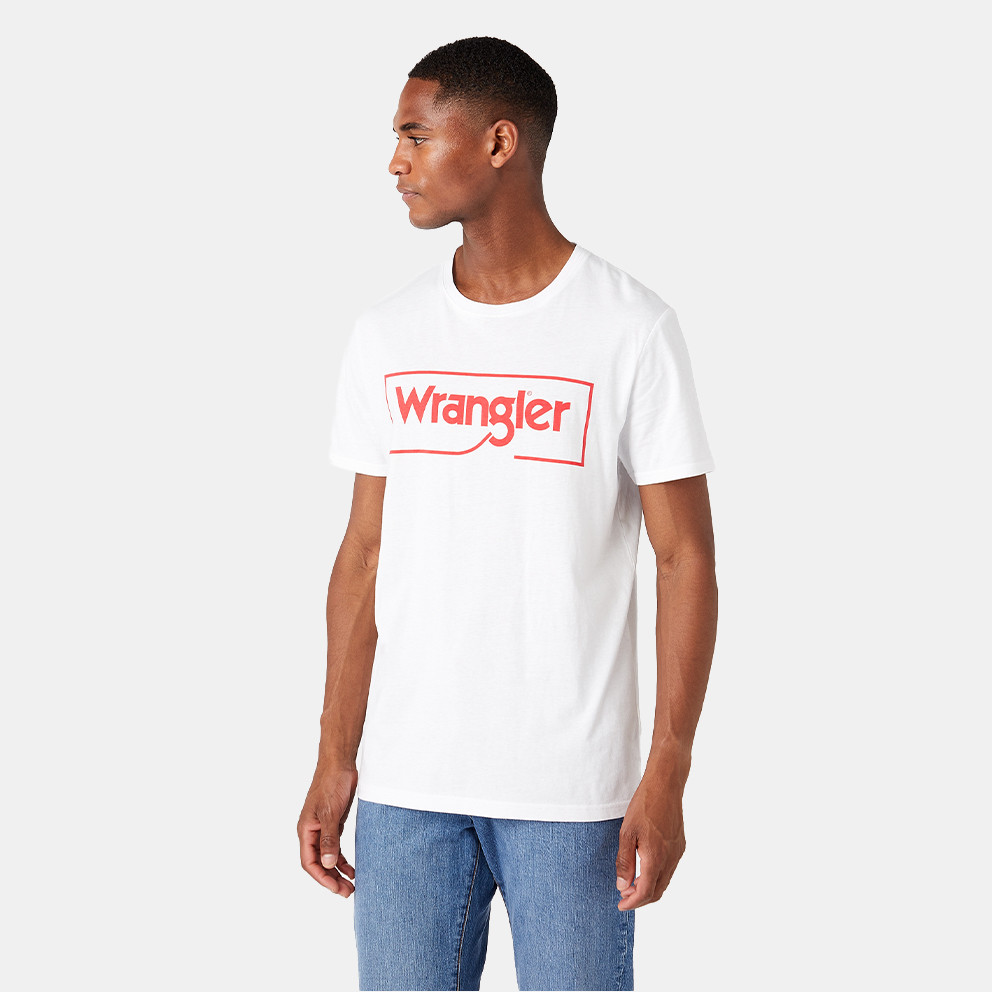 Wrangler Frame Logo Ανδρικό T-shirt (9000104740_1539)