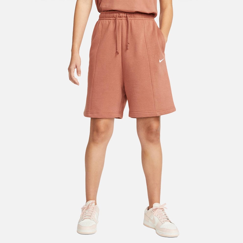nike VaporMax Sportswear Essential Women s Shorts Pink Orange DM6123 215 nike VaporMax React Miler 3 lobesko til vej til kvinder hvid