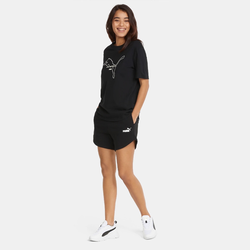 Puma Ess 5" High Waist Γυναικείο Σορτς