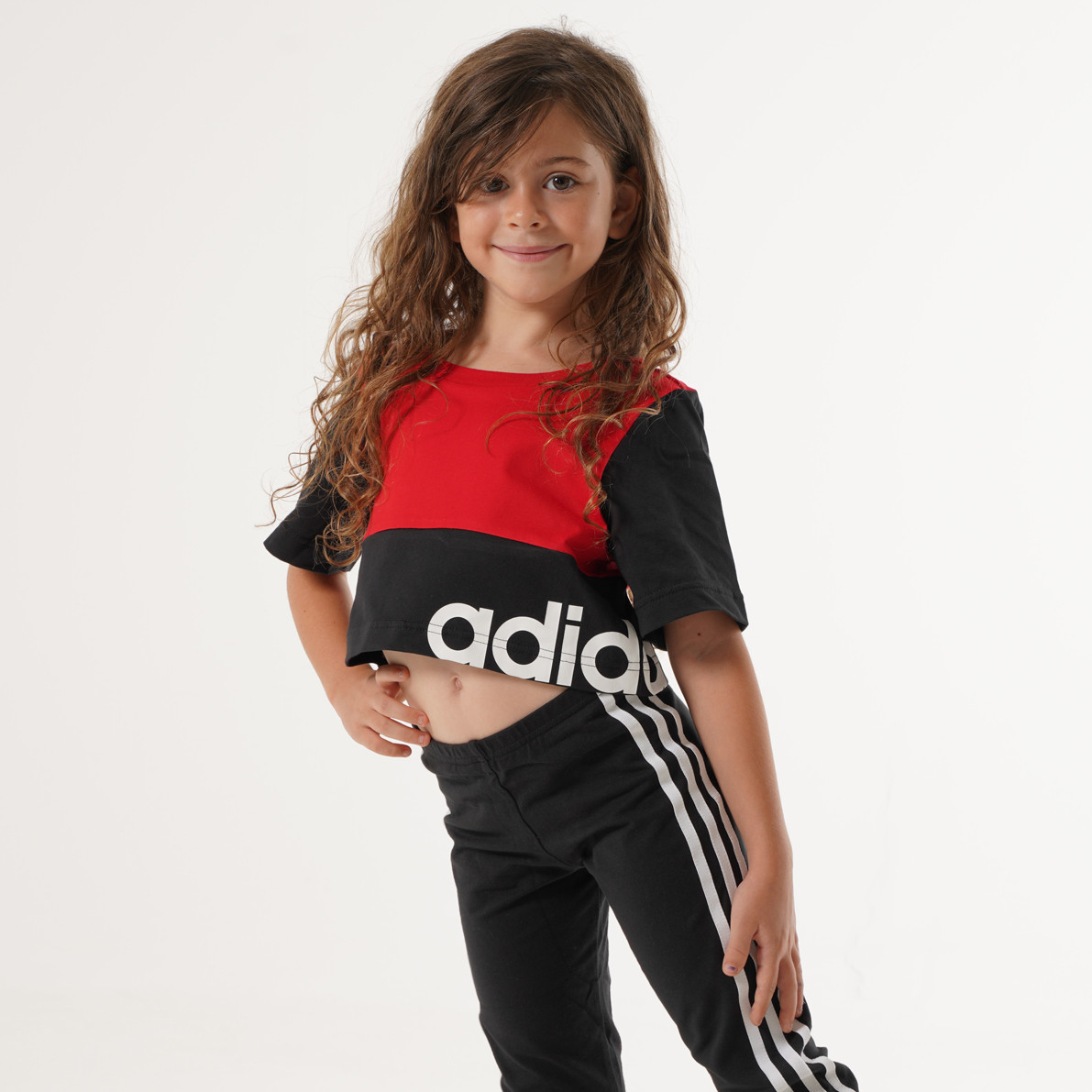 adidas Performance Linear Colorblock Παιδικό Μπλουζάκι (9000058081_7838)