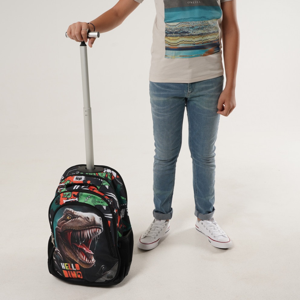 Back Me Up Trolley Hello Dino Σακίδιο Τρόλεϊ 30L