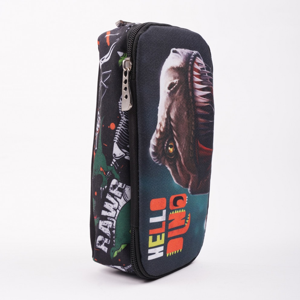 Back Me Up Pencil Case Hello Dino 10 x 23 x 6 cm