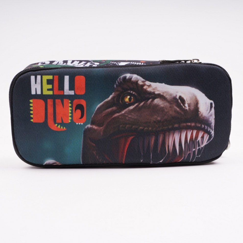 Back Me Up Pencil Case Hello Dino 10 x 23 x 6 cm