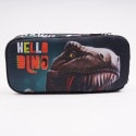Back Me Up Pencil Case Hello Dino 10 x 23 x 6 cm