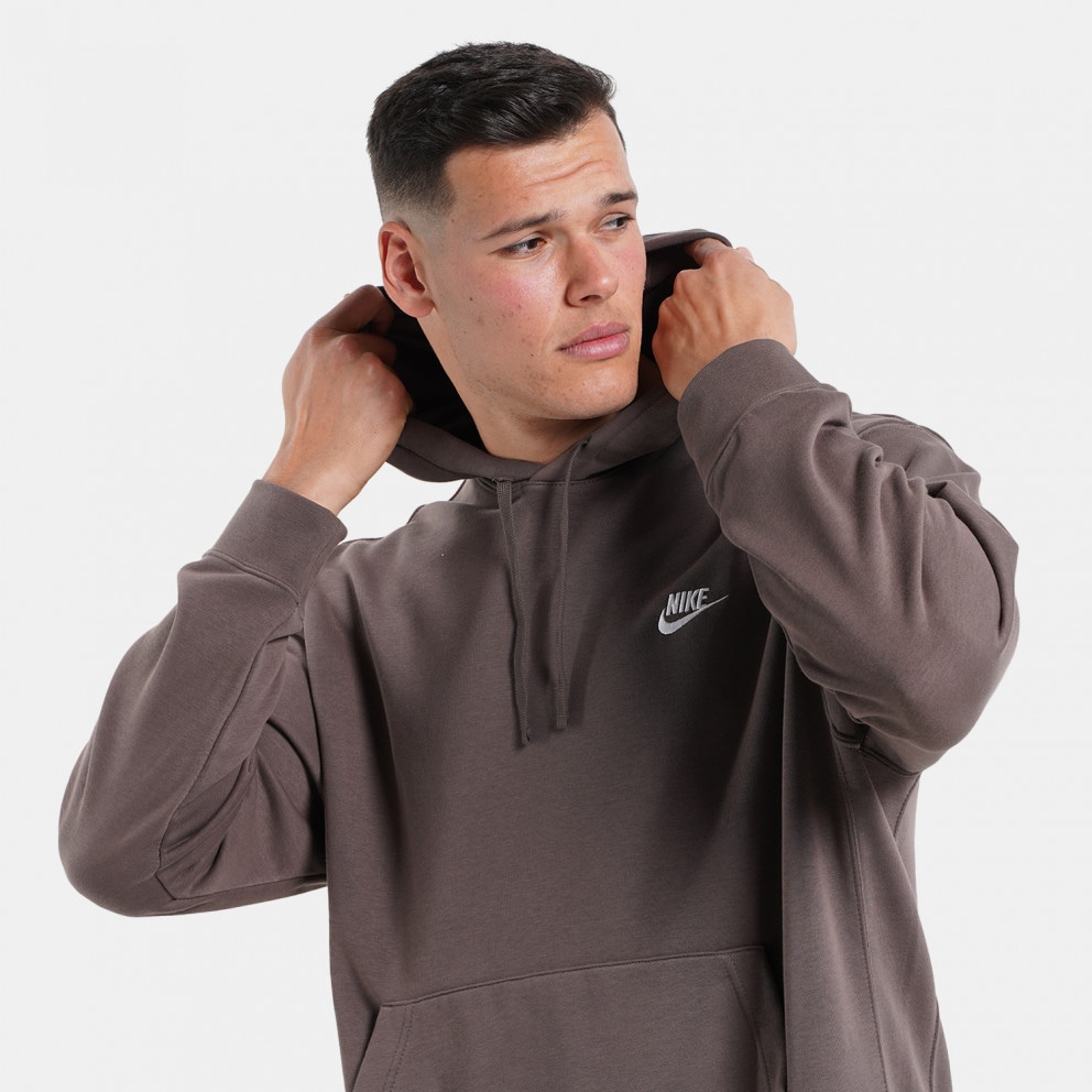 Nike suede hoodie hotsell