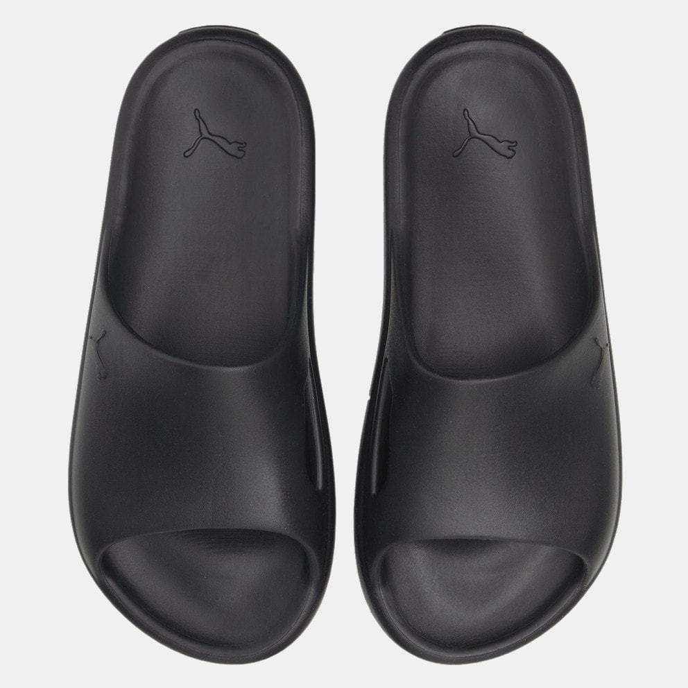 Rubber puma slides top