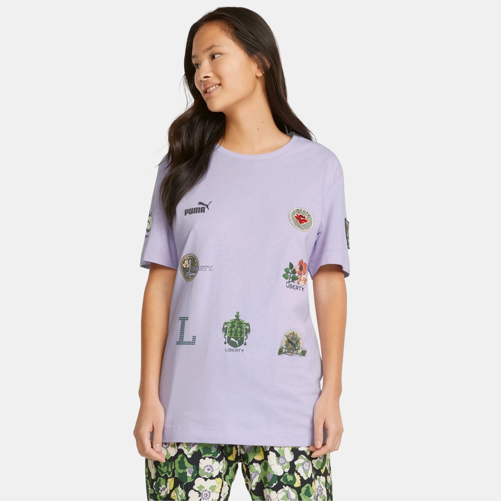  Puma X Liberty Badge Γυναικείο T-Shirt (9000096710_55594) 2025