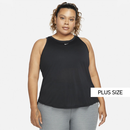 Nike Dri-FIT One Plus Size Γυναικεία Αμάνικη Μπλούζα