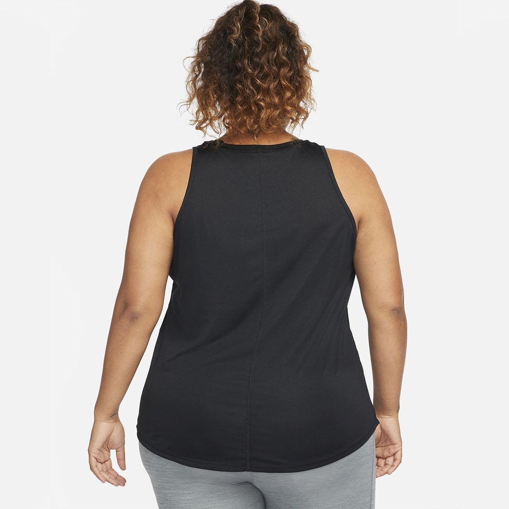 Nike Dri-FIT One Plus Size Γυναικεία Αμάνικη Μπλούζα