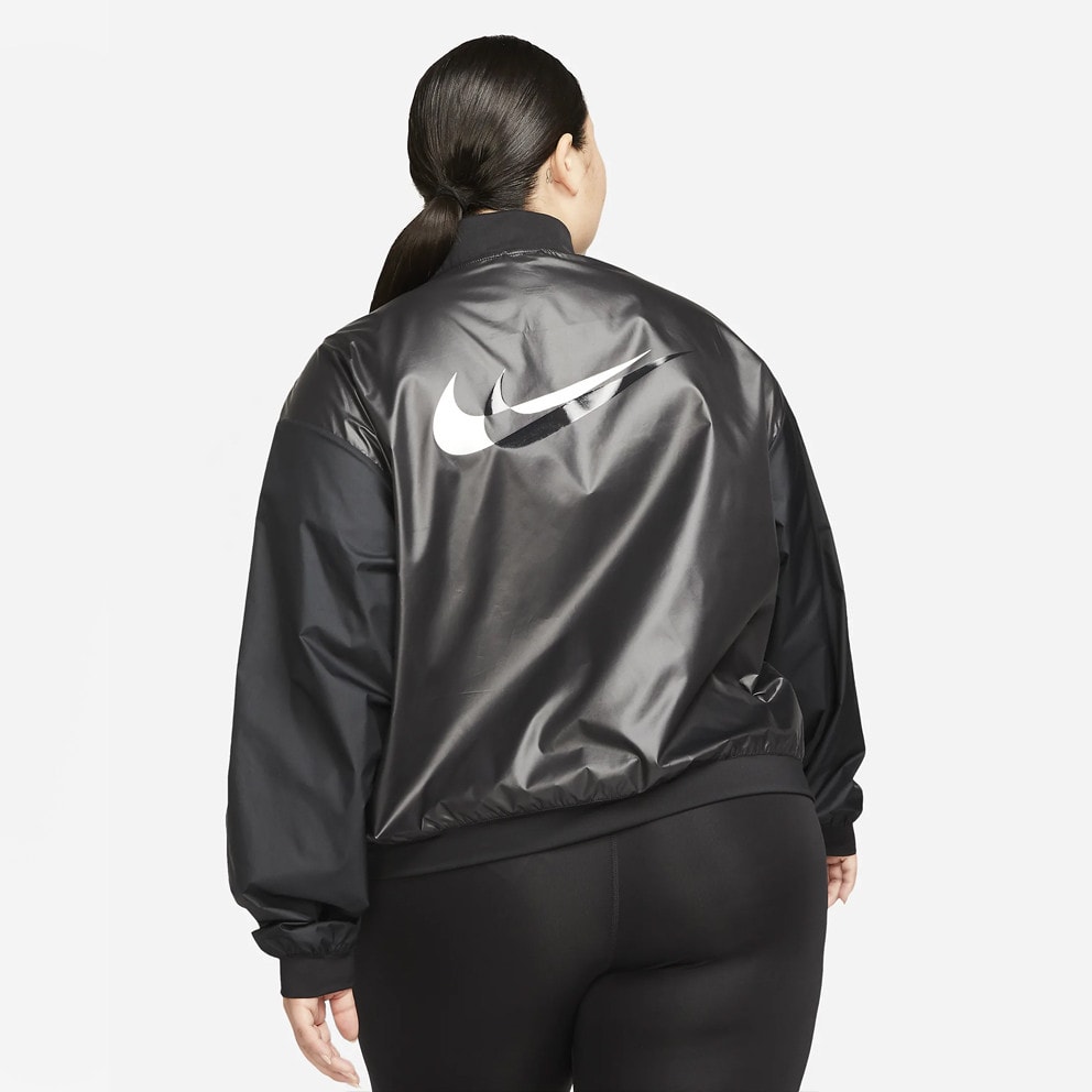 Nike Swoosh Run Plus Size Women's Windbreaker Jacket
