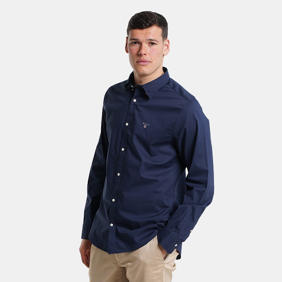 Gant Slim Broadcloth Ανδρικό Πουκάμισο