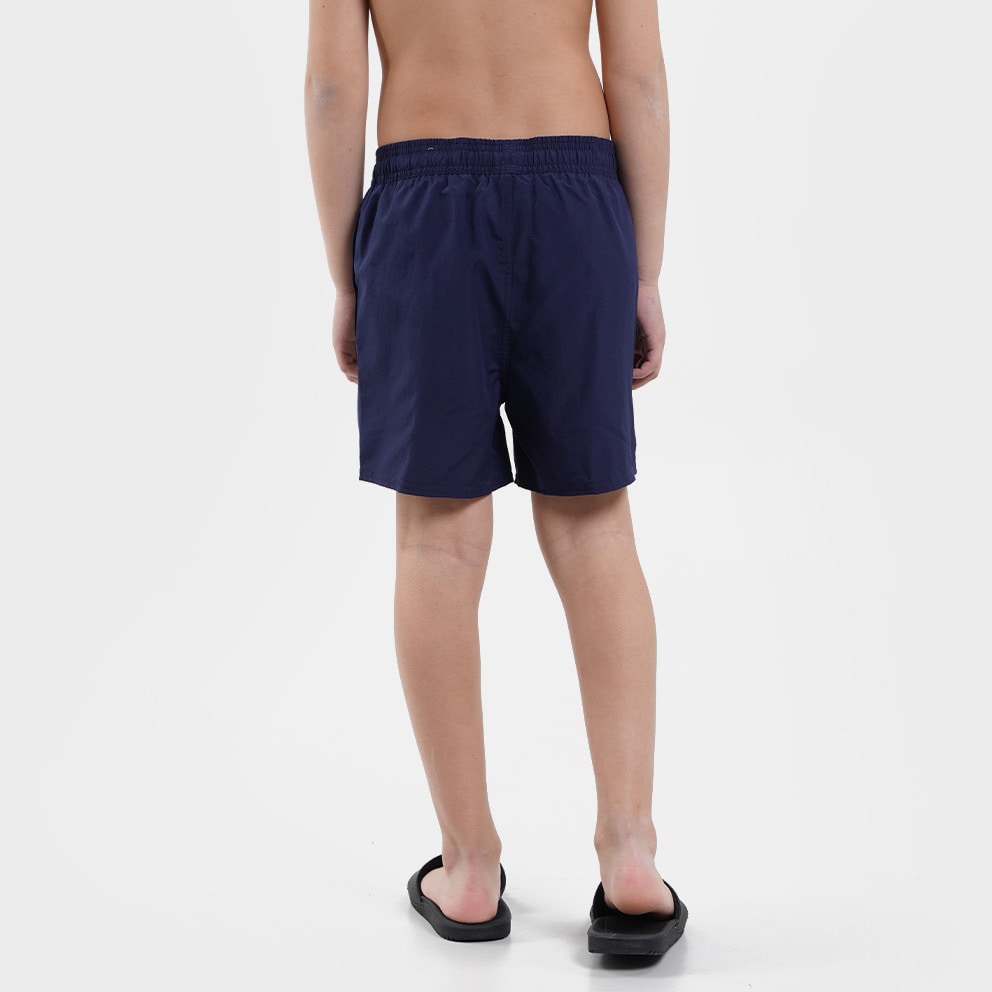 Puma Ess+ Kids' Shorts Blue 847325 - PUMA Elevated Felpa con cappuccio  corta con logo grigia - 96