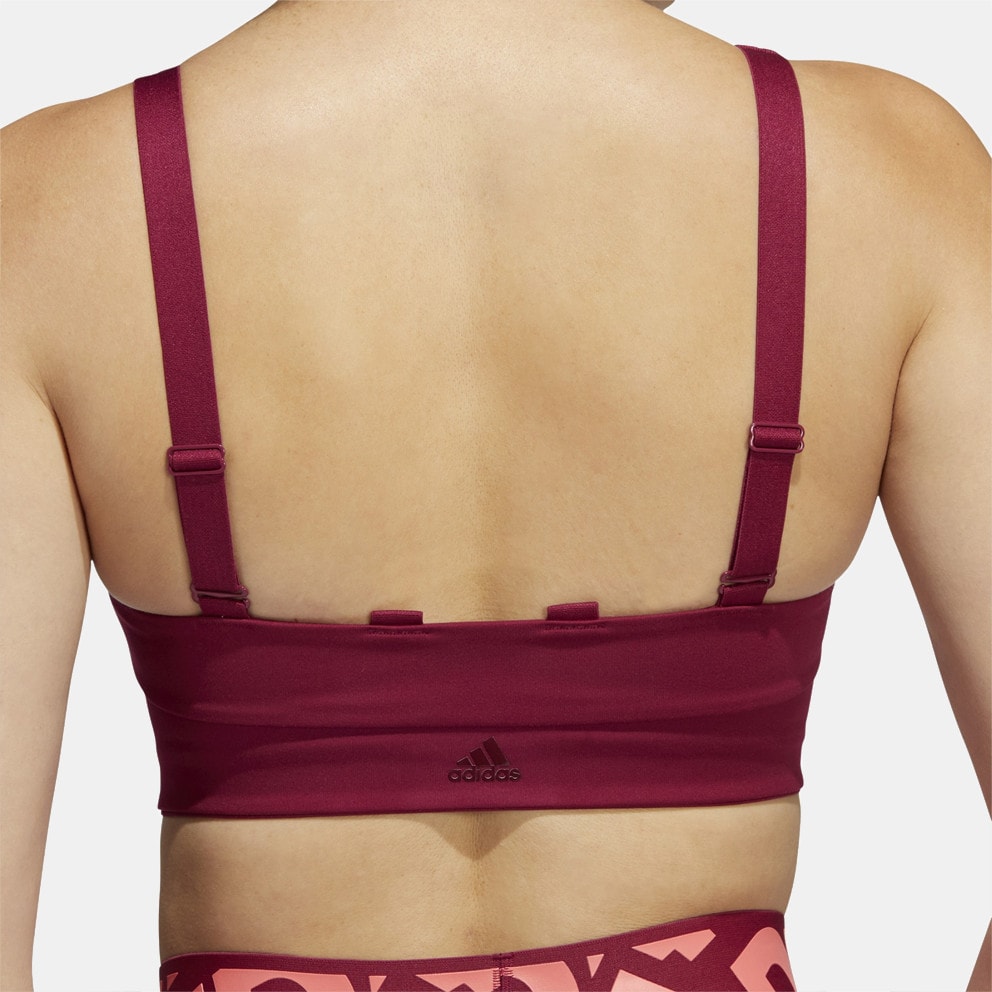adidas PowerImpact Medium Support Logo Women's Sports Bra