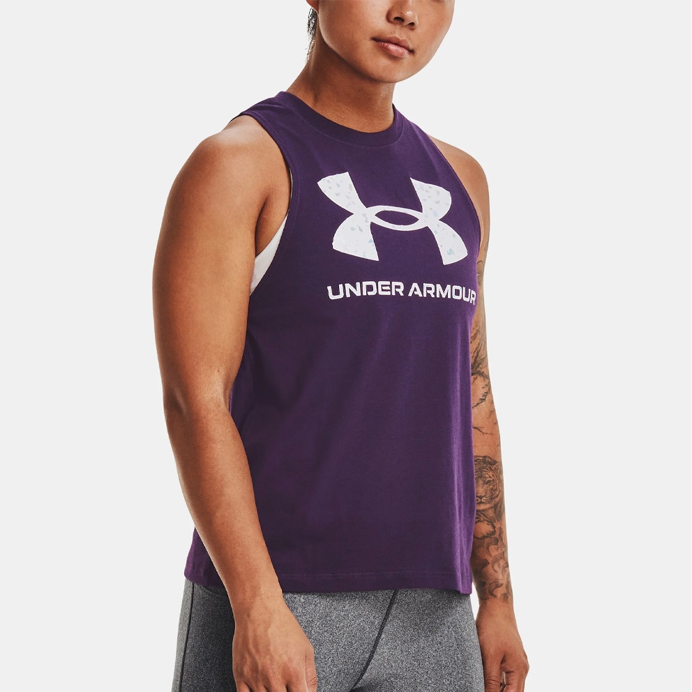Under Armour Live Sportstyle Γυναικεία Αμάνικη Μπλούζα 900010237558913