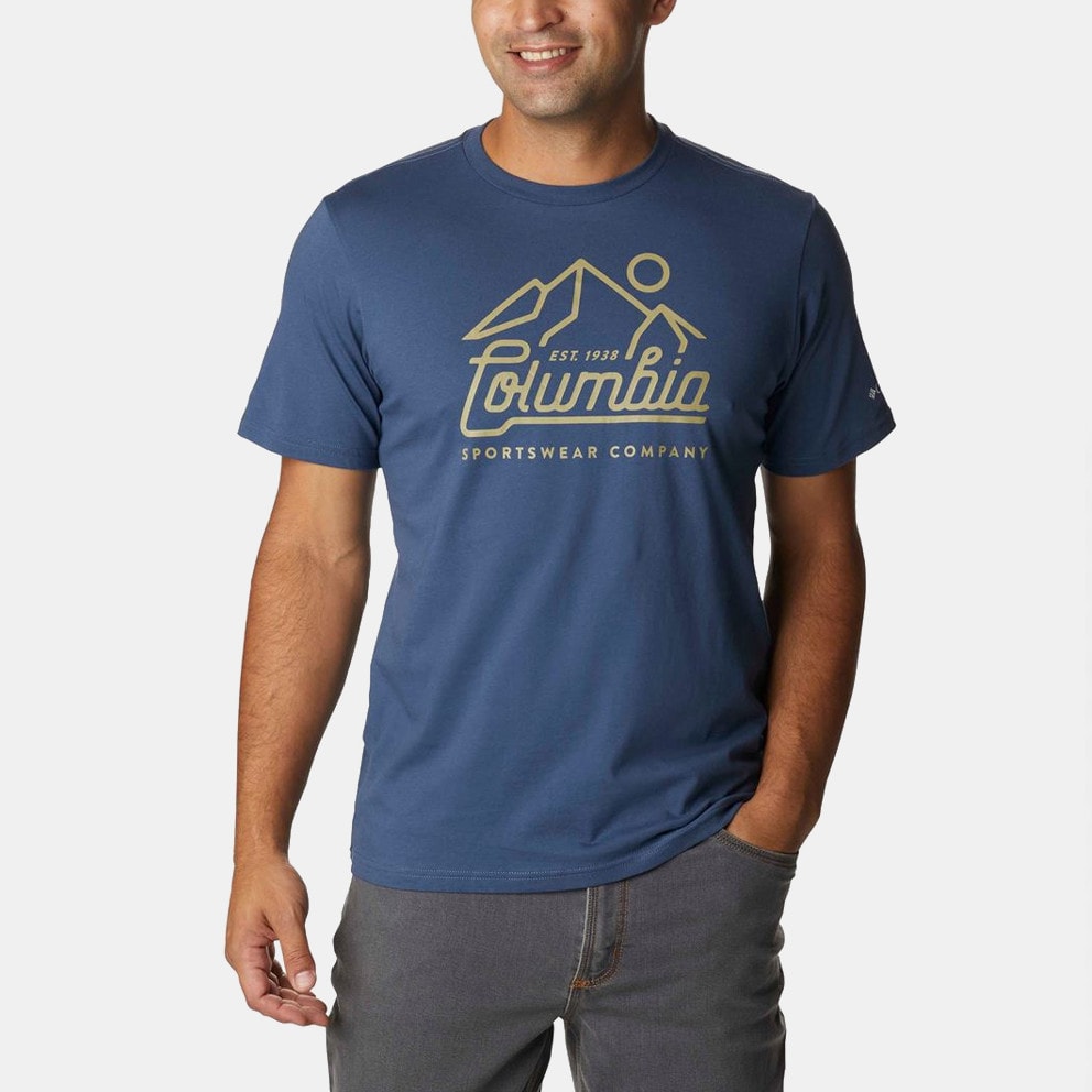 478 Columbia CSC Seasonal Logo Men s T shirt Blue 478 1991031