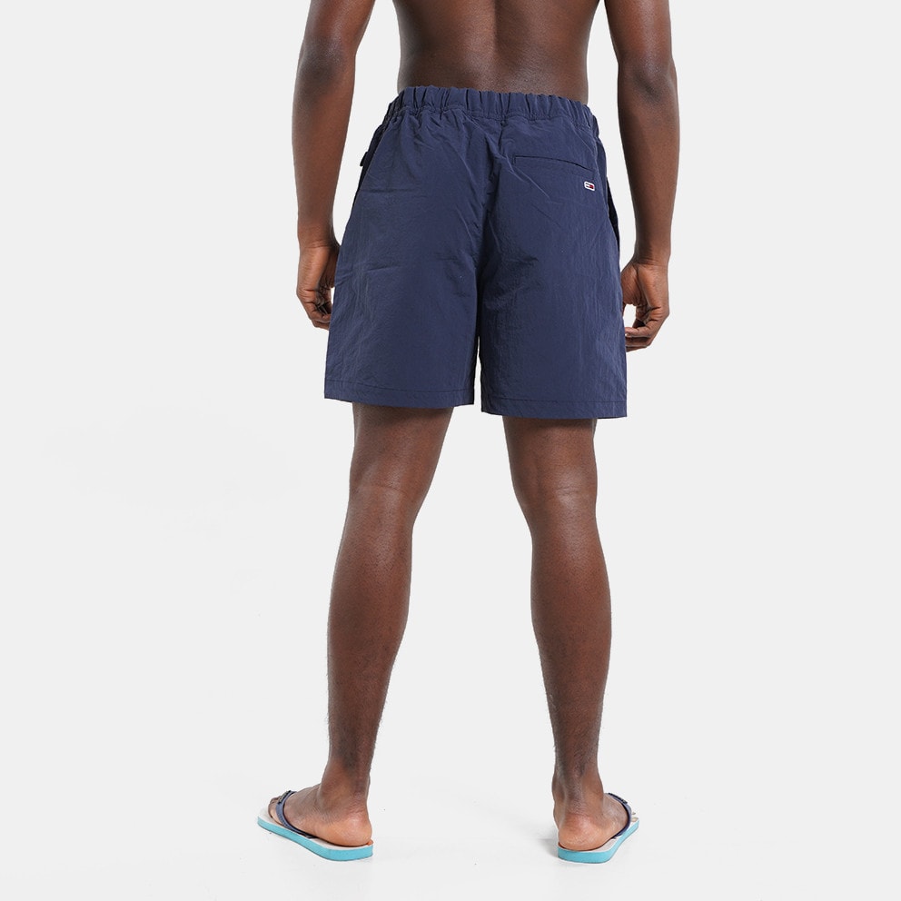 Черевики кросівки Tommy Hilfiger - C87 - Tommy Jeans Belted Men\'s Swim Shorts  Blue DM0DM13236