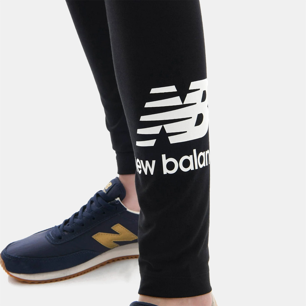 New Balance MT01661AG - BK - New Balance Essentials Stacked Women\'s Leggings  black WP21509