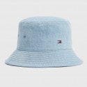 Tommy Jeans Small Flag Denim Bucket Παιδικό Καπέλο