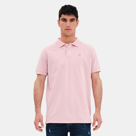 Basehit Dyed Ανδρικό Polo T-shirt