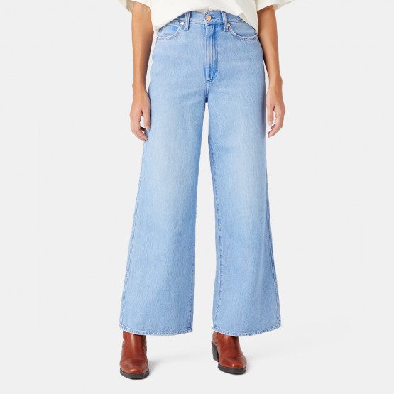 Wrangler World Wide Crystal Ice Γυναικείο Τζιν Παντελόνι