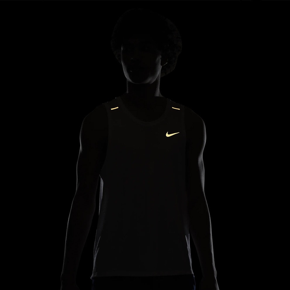 Nike Miler Ανδρική Αμάνικη Μπλούζα για Τρέξιμο