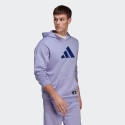 adidas 3-Stripes Ανδρική Μπλούζα με Κουκούλα