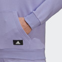 adidas 3-Stripes Ανδρική Μπλούζα με Κουκούλα