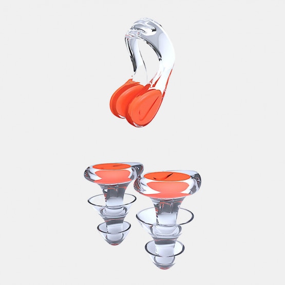 Nike Swim Ear Plugs Nose Clip Set Orange NESSA194 nike womens sunset leggings shoes clearance 618