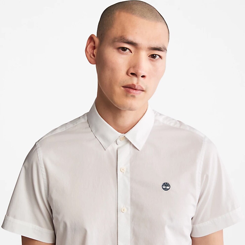 Timberland Stretch Solid Regular Fit  Men's Shirt