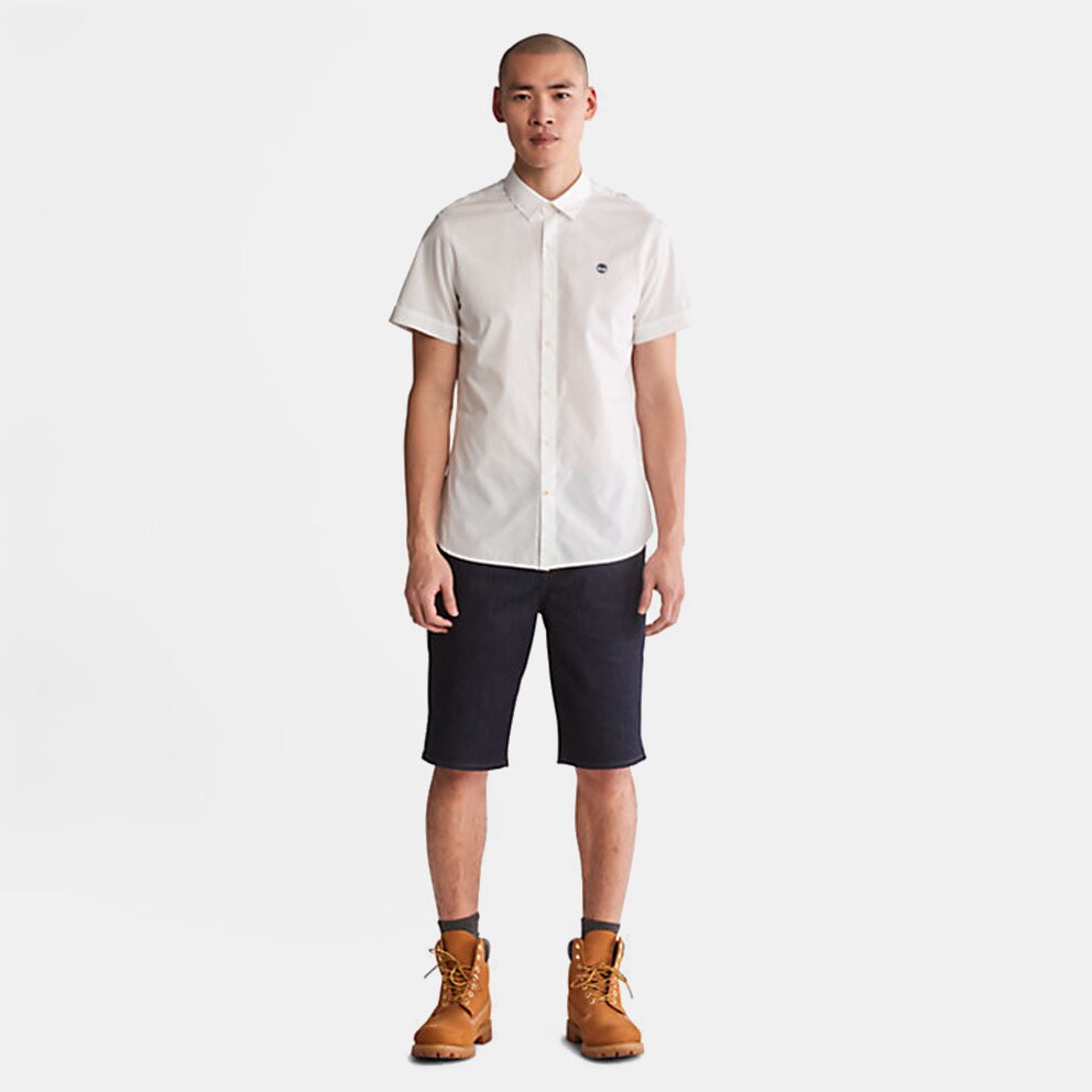 Timberland Stretch Solid Regular Fit  Men's Shirt