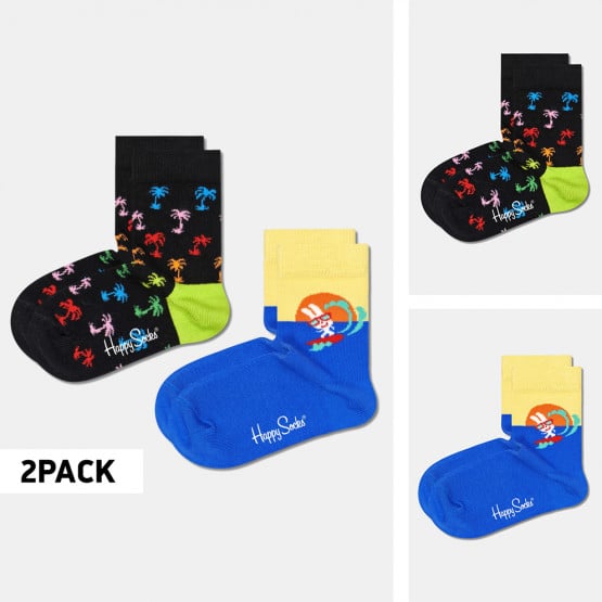 Happy Socks Surfers Paradise Socks Παιδικές Κάλτσες 2-pack