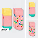 Happy Socks 2-Pack Kids Ice Cream Terry Socks