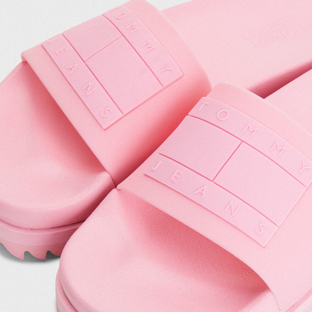 Tommy Jeans Flatform Γυναικεία Pool Slides