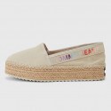 Tommy Jeans Tie-Dye Logo Flatform Γυναικείες Εσπαντρίγιες