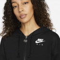 Nike Sportswear Air Fleece Top Γυναικεία Ζακέτα