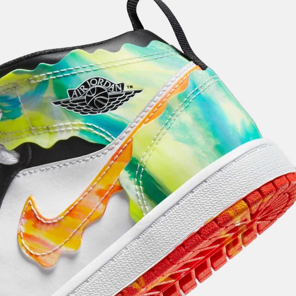 air jordan 1 mid se wavy gs