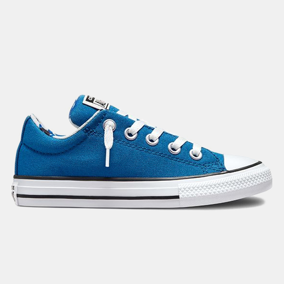 Converse Chuck Taylor All Star Street Pirate Print Kids' Shoes Blue 672731C