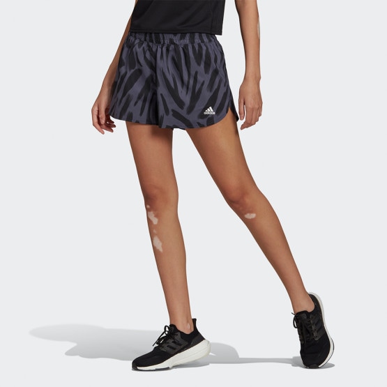 adidas Run Icons Allover Print Γυναικείο Σορτς