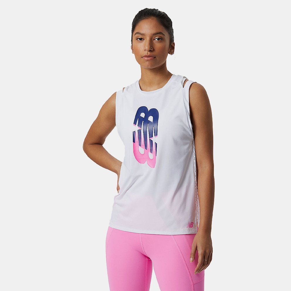 New Balance Relentless Fashion Γυναικείο Αμάνικο T-shirt (9000105597_1539)
