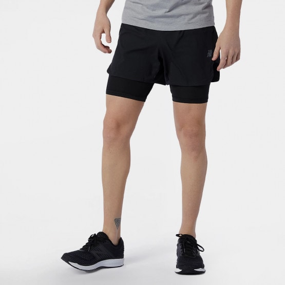 New Balance Σορτς Q Speed Fuel 2in1 5'' Ανδρικό Σορτς