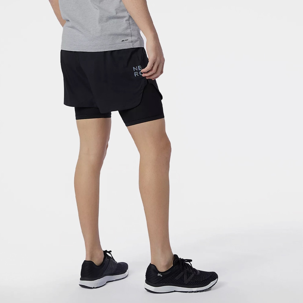 New Balance Σορτς Q Speed Fuel 2in1 5'' Men's Shorts