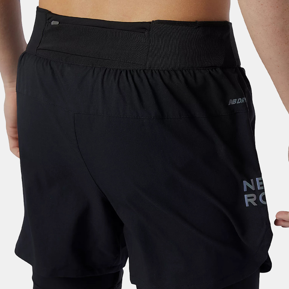 New Balance Σορτς Q Speed Fuel 2in1 5'' Men's Shorts