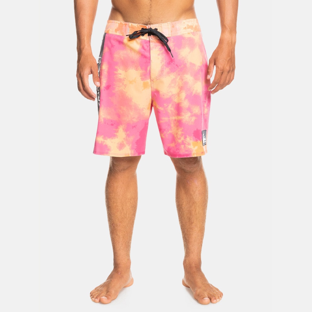 Quiksilver Surfsilk Acid Wash 18 Men's Swim Shorts Multicolored EQYBS04671  - MJY6 - these green Volley shorts from