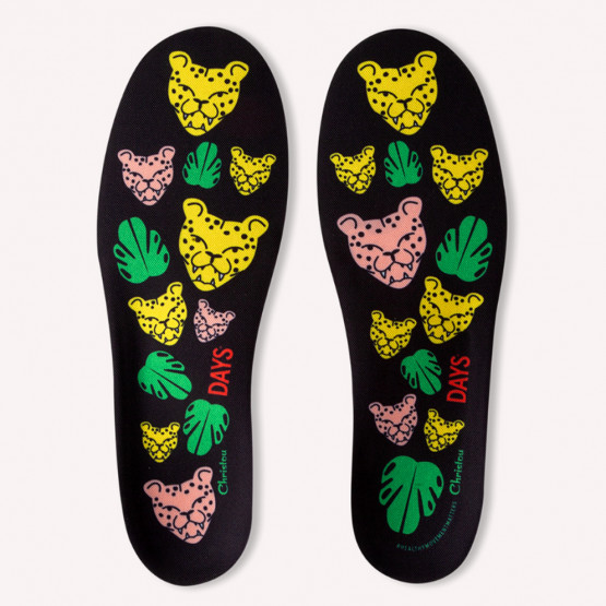 CHRISTOU 1910 Days Cheetahs Comfy Unisex Αnatomical Insoles