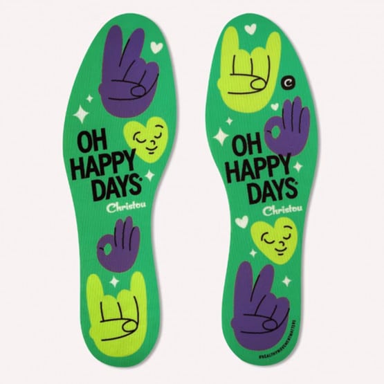 CHRISTOU 1910 Days Oh Happy Fresh Unisex Deodorizing Insoles