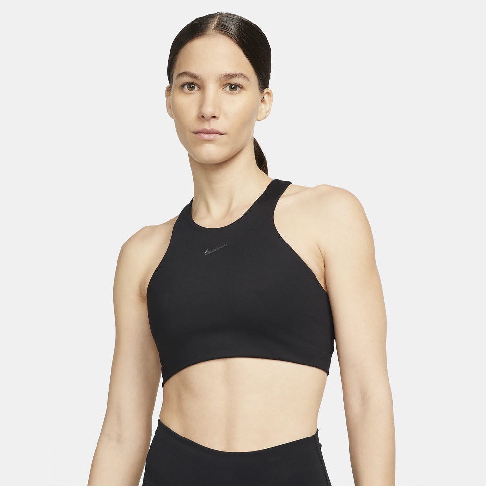 Nike Swoosh Dri-FIT Medium-Support Γυναικείο Μπουστάκι (9000095119_49394)