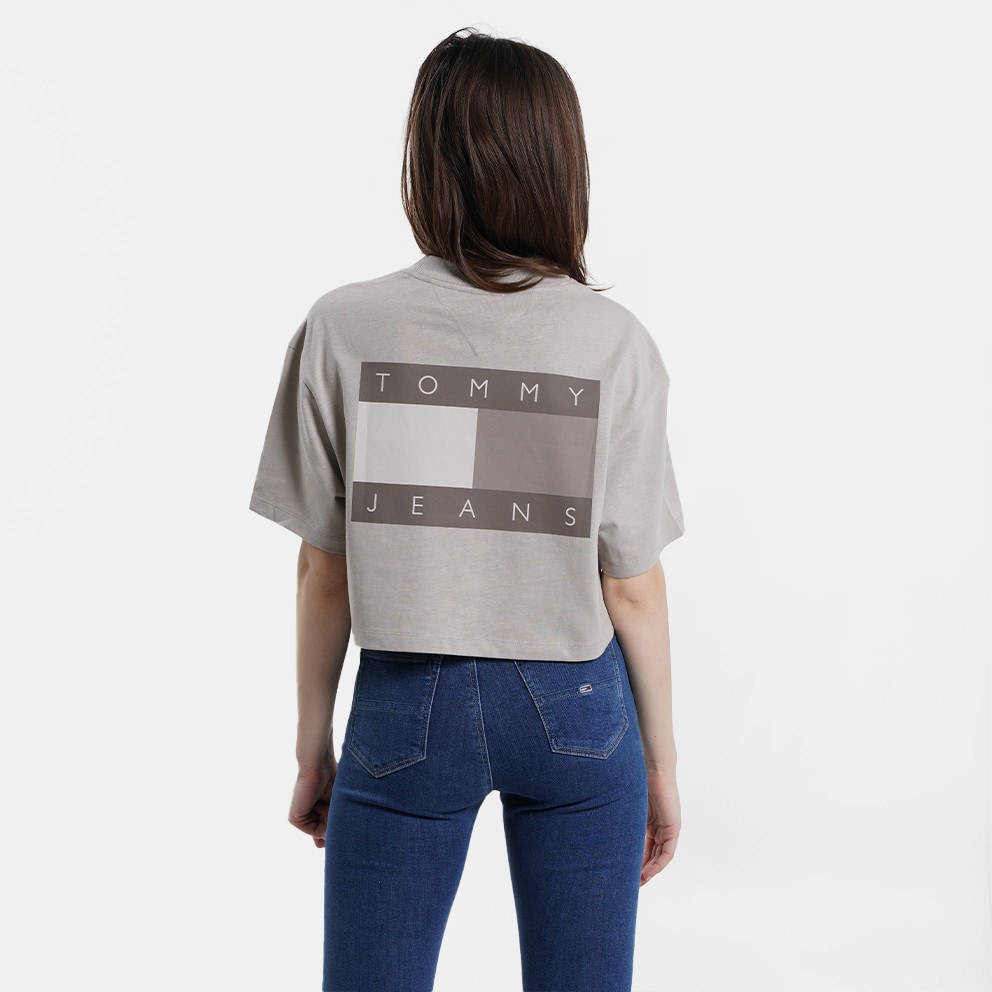 shirt Purple DW0DW12958 - Tommy Jeans Best Graphic Women's Cropped T - PKO  - Tommy Hilfiger Tech Куртка