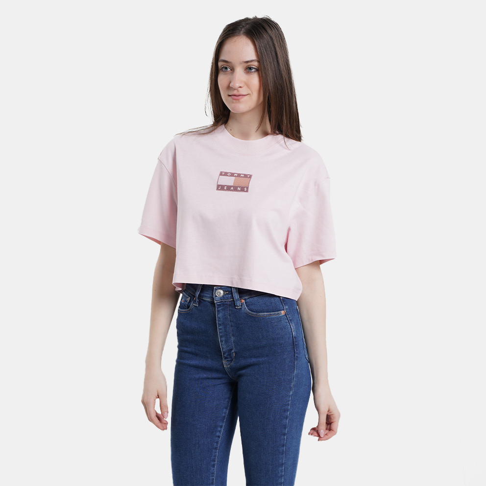 Tommy Jeans Best Graphic Γυναικείο Cropped T-shirt (9000102965_59006)