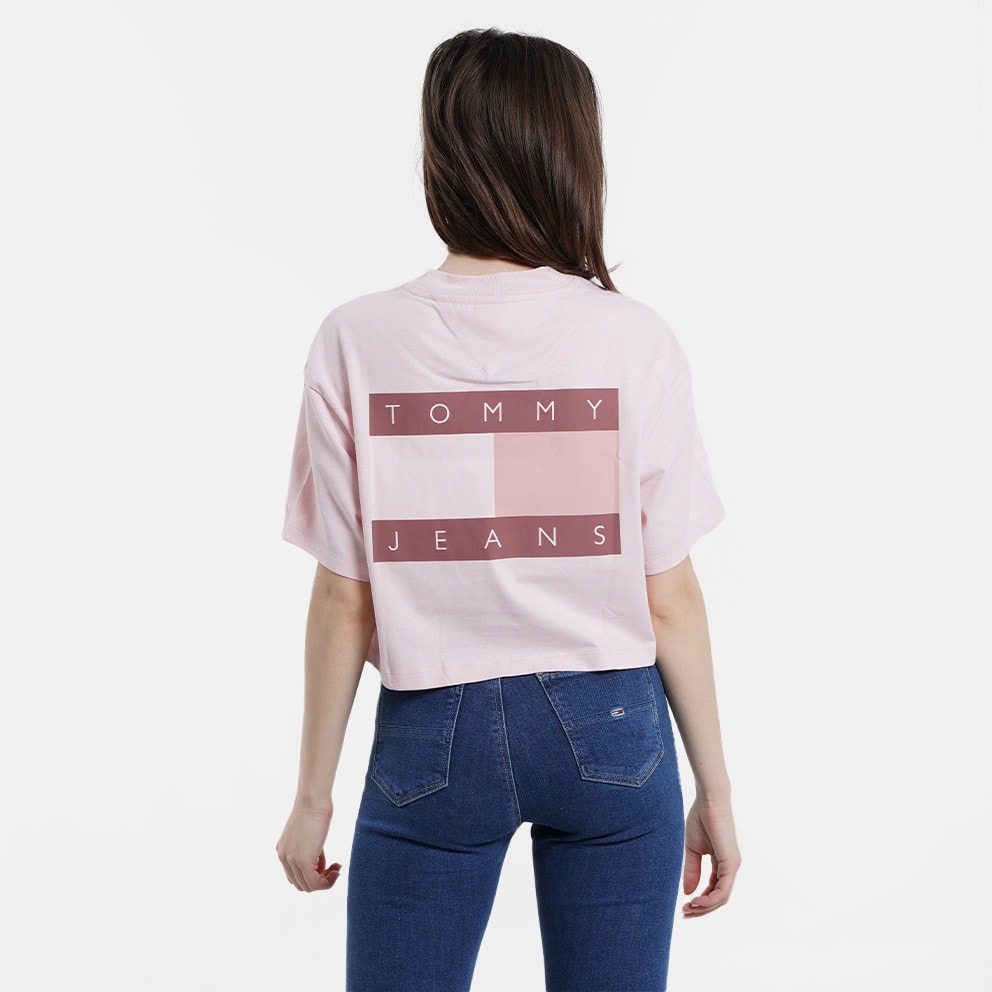 shirt Pink DW0DW12958 - Uhr TOMMY Cueca HILFIGER Daniel 1710380 Brown Navy  - TH9 - Tommy Cueca Jeans Best Graphic Women's Cropped T