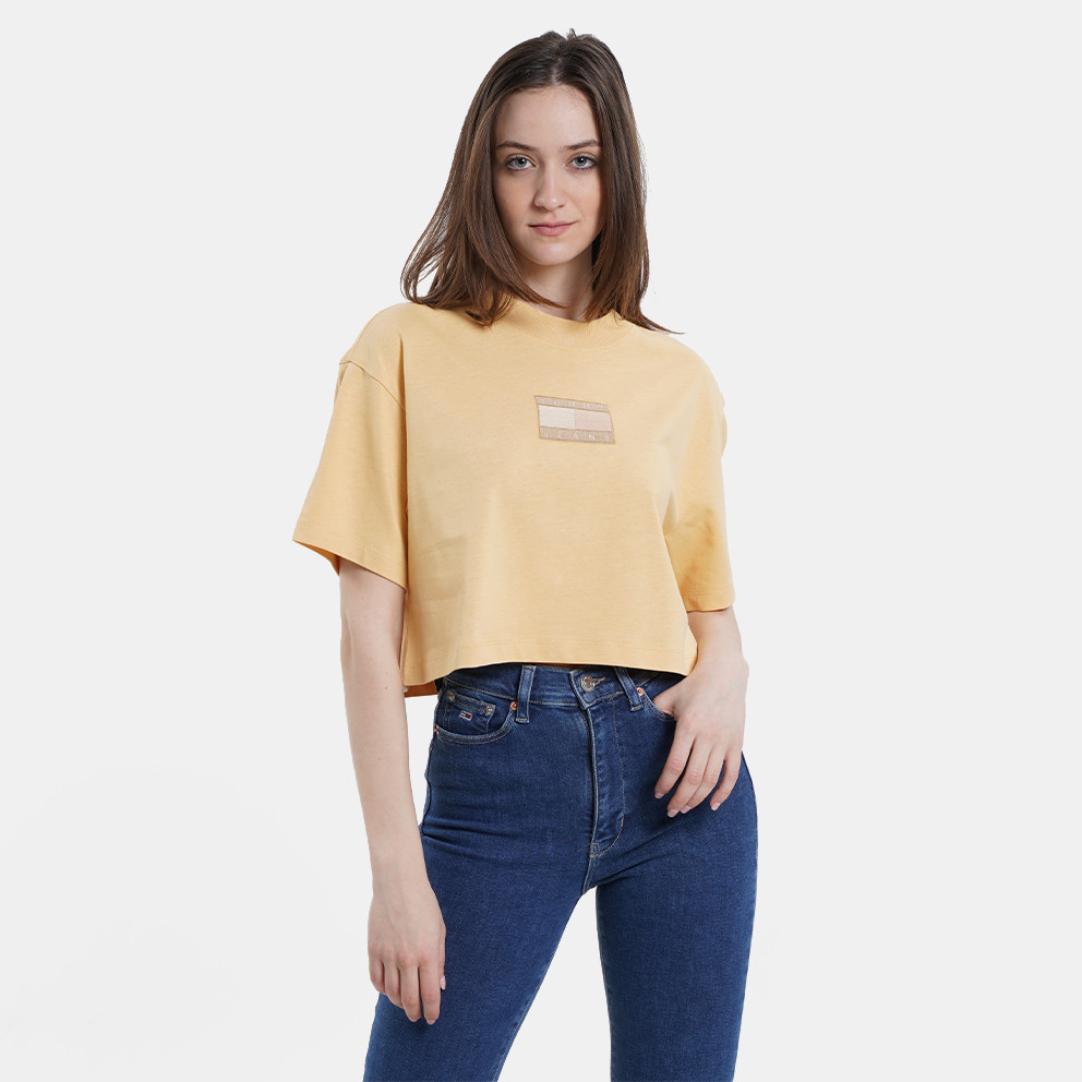 Tommy Jeans Best Graphic Γυναικείο Cropped T-shirt (9000102967_58384)